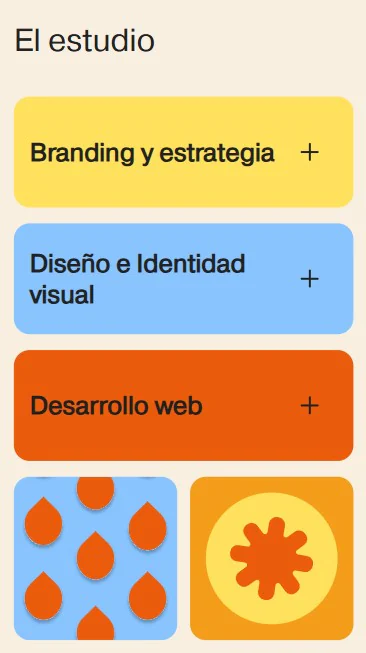 Detalle responsive del proyecto Suquet Estudi